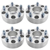 5x5.5 Silver 2" Hub Centric Wheel Spacers 77.8mm 9/16 Lug *4 For Dodge Ram - Premium Automotive from Rapidvehicles - Just $151.99! Shop now at Rapidvehicles