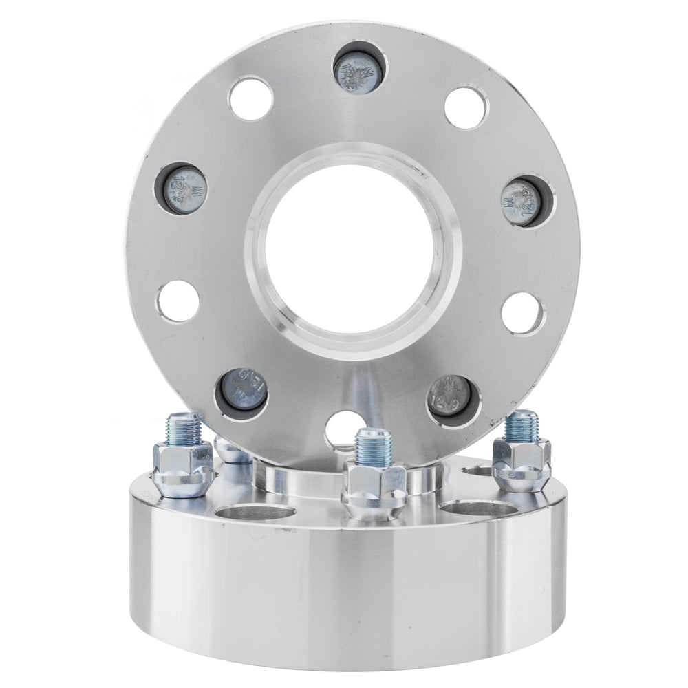 5x5.5 Silver 2" Hub Centric Wheel Spacers 77.8mm 9/16 Lug *4 For Dodge Ram - Premium Automotive from Rapidvehicles - Just $151.99! Shop now at Rapidvehicles