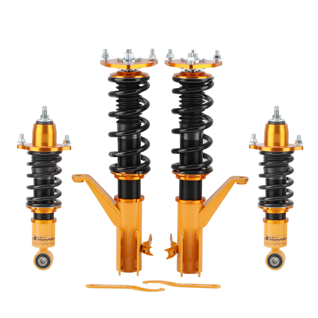 Coilover Spring & Shock Assembly For Honda Civic VII EM2 Coupe 2001-2005 Twin-Tube Coilovers - Premium Automotive from Rapidvehicles - Just $480.99! Shop now at Rapidvehicles