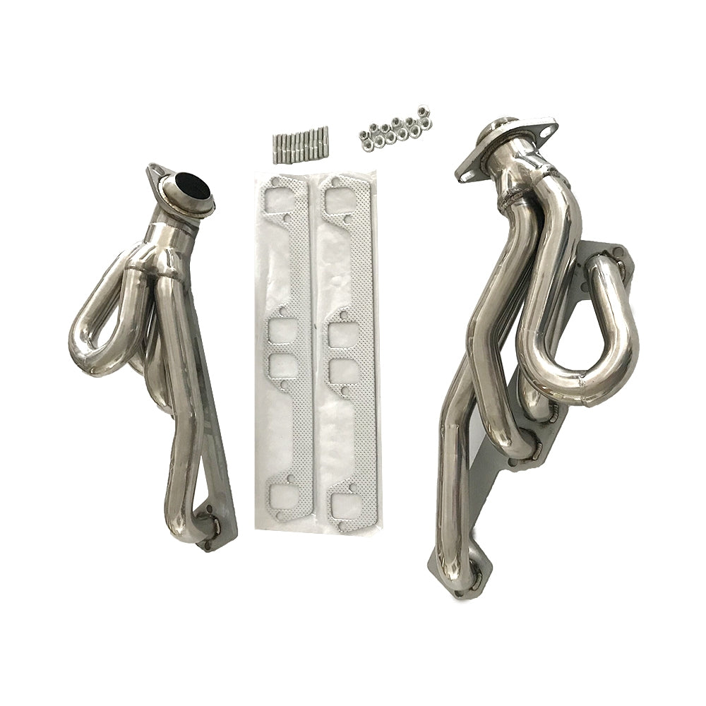 Exhaust Manifold 2.00" Outlet 94-04 Headers for Dodge Dakota,Ram 1500, 2500, 3500 Pickup, 5.2, 5.9L, Pair AGS0085 - Premium Automotive from Rapidvehicles - Just $105.99! Shop now at Rapidvehicles