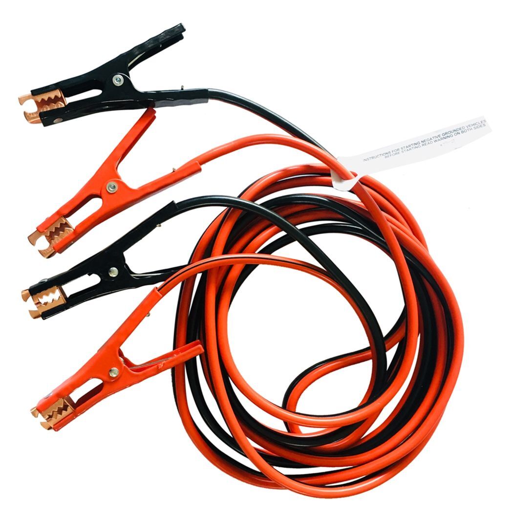 20 FT 4 Gauge Battery Jumper Heavy Duty Power Booster Cable Emergency Car Truck 500 AMP - Premium Automotive from Rapidvehicles - Just $32.99! Shop now at Rapidvehicles