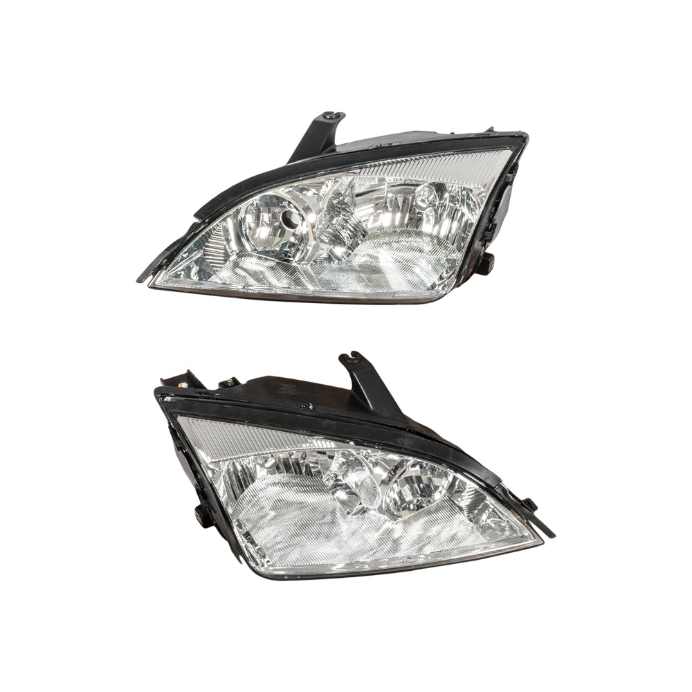 2pcs Front Left Right Car Headlights for Ford Focus Models Only 2005-2007 Chrome Housing & Clear Lens - Premium Automotive from Rapidvehicles - Just $149.99! Shop now at Rapidvehicles