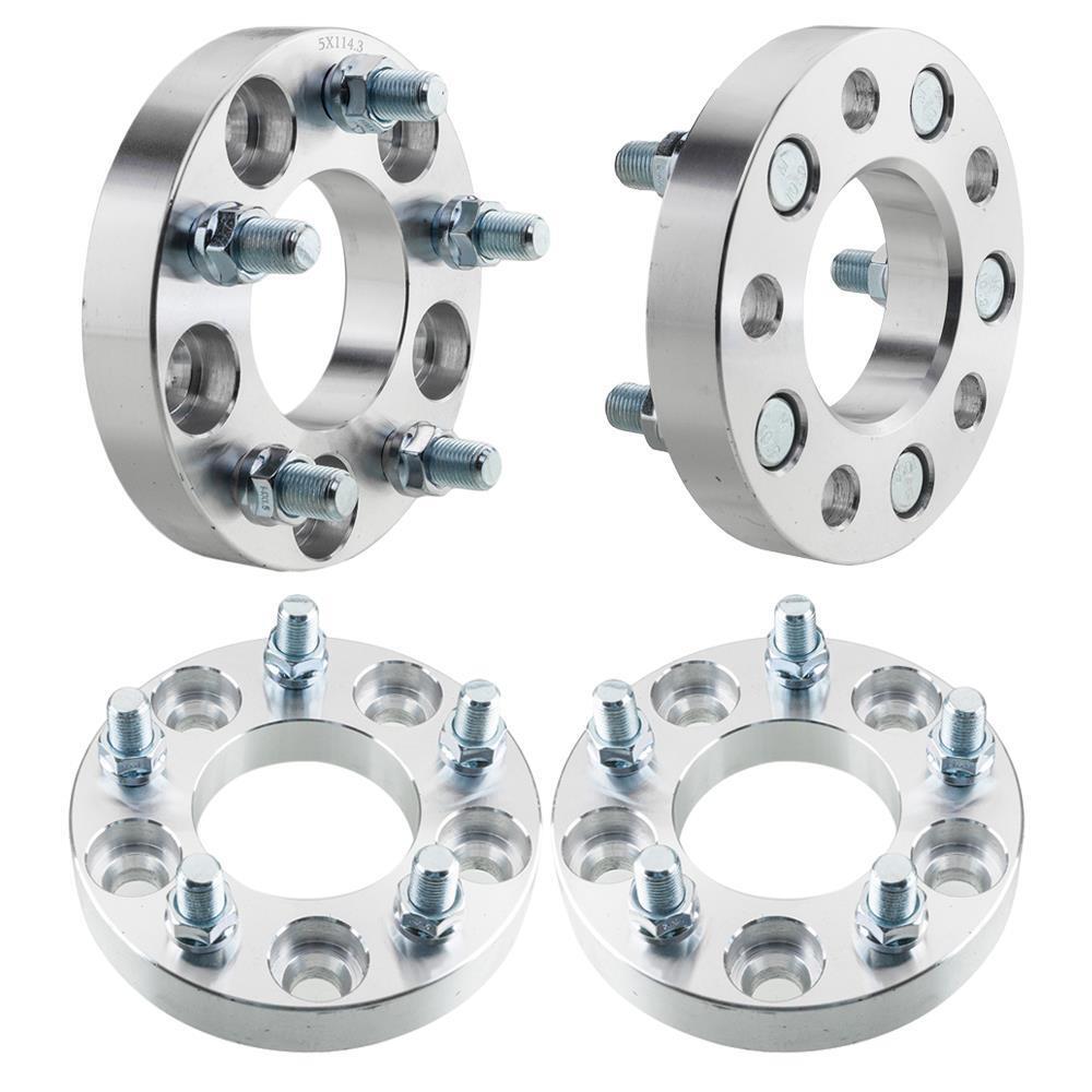 4PC for Dodge 1inch | 5x114.3 to 5x114.3 | Wheel Spacers Adapters 14x1.5 Studs - Premium Automotive from Rapidvehicles - Just $84.99! Shop now at Rapidvehicles