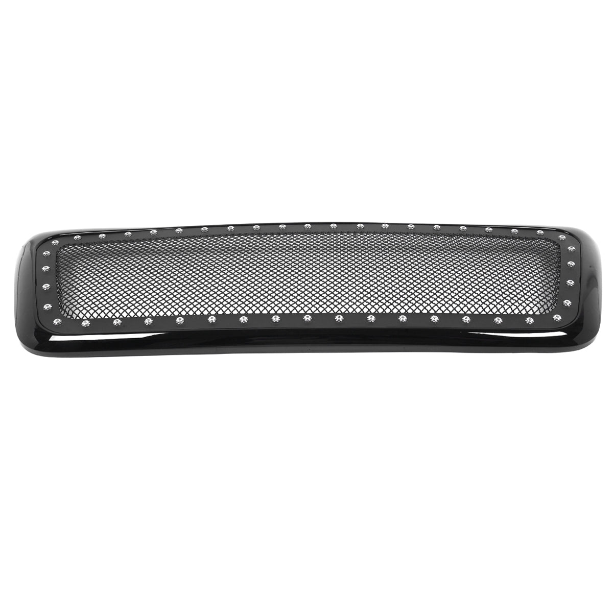 ABS Plastic Car Front Bumper Grille for 2004-2008 FORD F-150 ABS Plastic Stainless Steel Coating QH-FD-023 Black - Premium Automotive from Rapidvehicles - Just $152.99! Shop now at Rapidvehicles