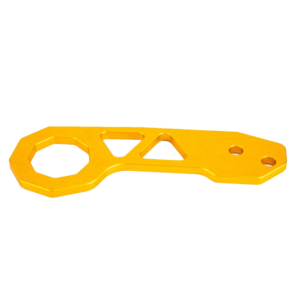 Specialized Aluminum Alloy Triangle Car Rear Tow Hook for Common Car Yellow - Premium Automotive from Rapidvehicles - Just $23.99! Shop now at Rapidvehicles