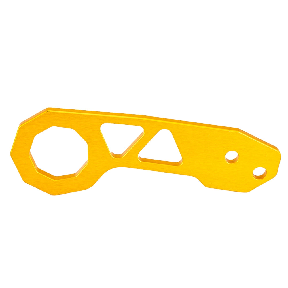 Specialized Aluminum Alloy Triangle Car Rear Tow Hook for Common Car Yellow - Premium Automotive from Rapidvehicles - Just $23.99! Shop now at Rapidvehicles