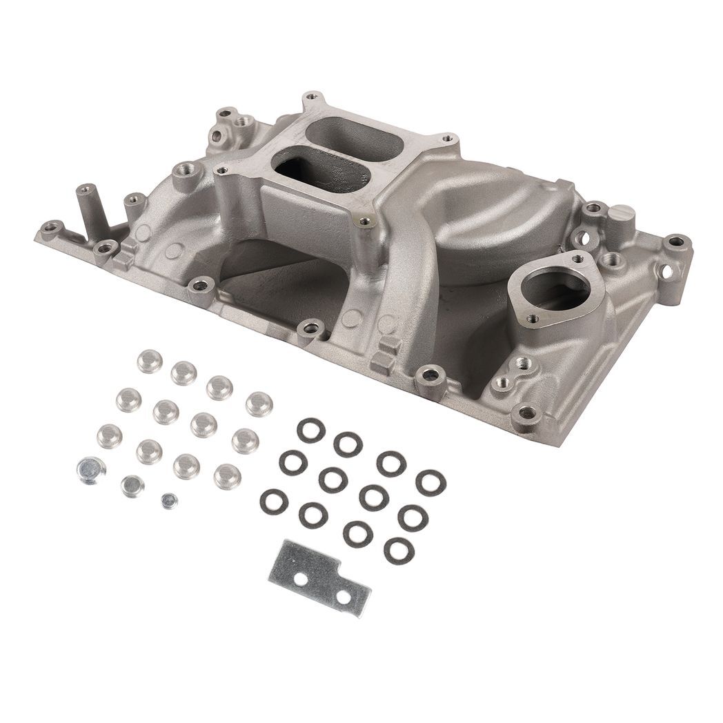 Small Block Dual Plane Intake Manifold for Dodge Charger Challenger Chrysler Cordoba Plymouth 318 55026 85026 - Premium Automotive from Rapidvehicles - Just $290.99! Shop now at Rapidvehicles