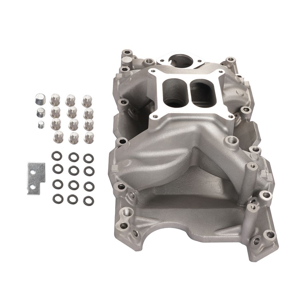 Small Block Dual Plane Intake Manifold for Dodge Charger Challenger Chrysler Cordoba Plymouth 318 55026 85026 - Premium Automotive from Rapidvehicles - Just $290.99! Shop now at Rapidvehicles