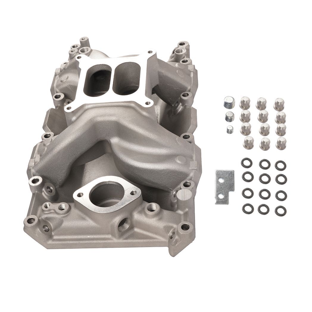 Small Block Dual Plane Intake Manifold for Dodge Charger Challenger Chrysler Cordoba Plymouth 318 55026 85026 - Premium Automotive from Rapidvehicles - Just $290.99! Shop now at Rapidvehicles