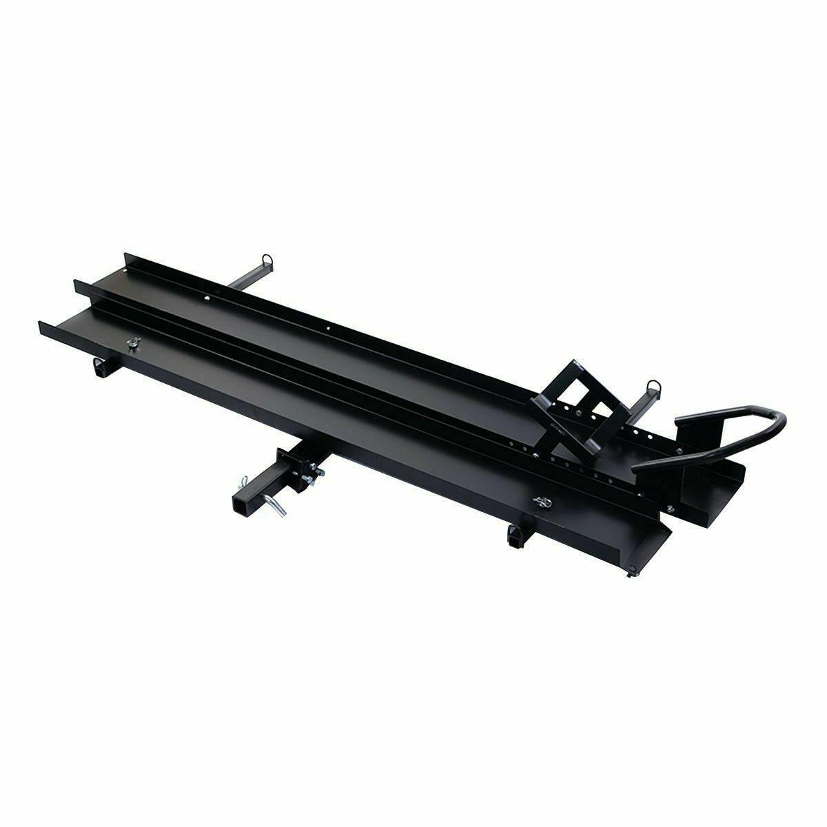 600 LBS Motorcycle Carrier Dirt Bike Rack Heavy Duty with Loading Ramp - Premium Automotive from Rapidvehicles - Just $305.99! Shop now at Rapidvehicles