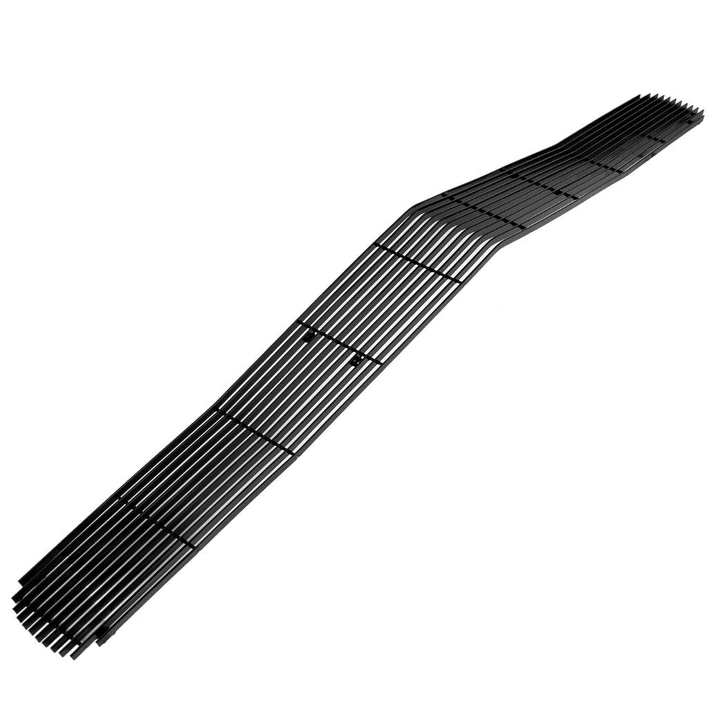 Aluminum Car Main Upper Grille for 2009-2014 Dodge Challenger Phantom Black Coating - Premium Automotive from Rapidvehicles - Just $148.99! Shop now at Rapidvehicles