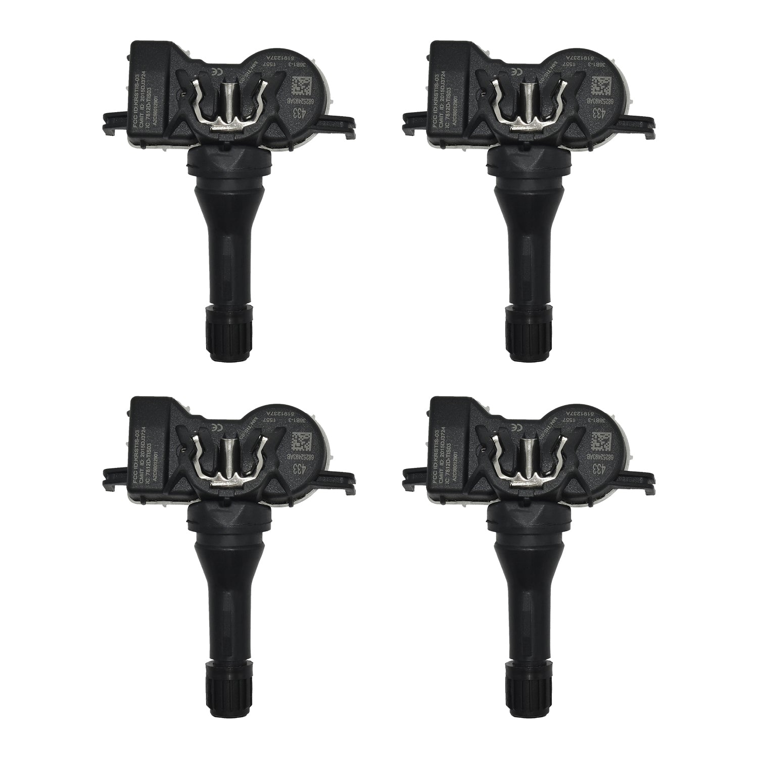 4Pcs TPMS TIRE PRESSURE SENSOR for Dodge Dart Jeep Compass 433Mhz 68252493AB - Premium Automotive from Rapidvehicles - Just $75.99! Shop now at Rapidvehicles