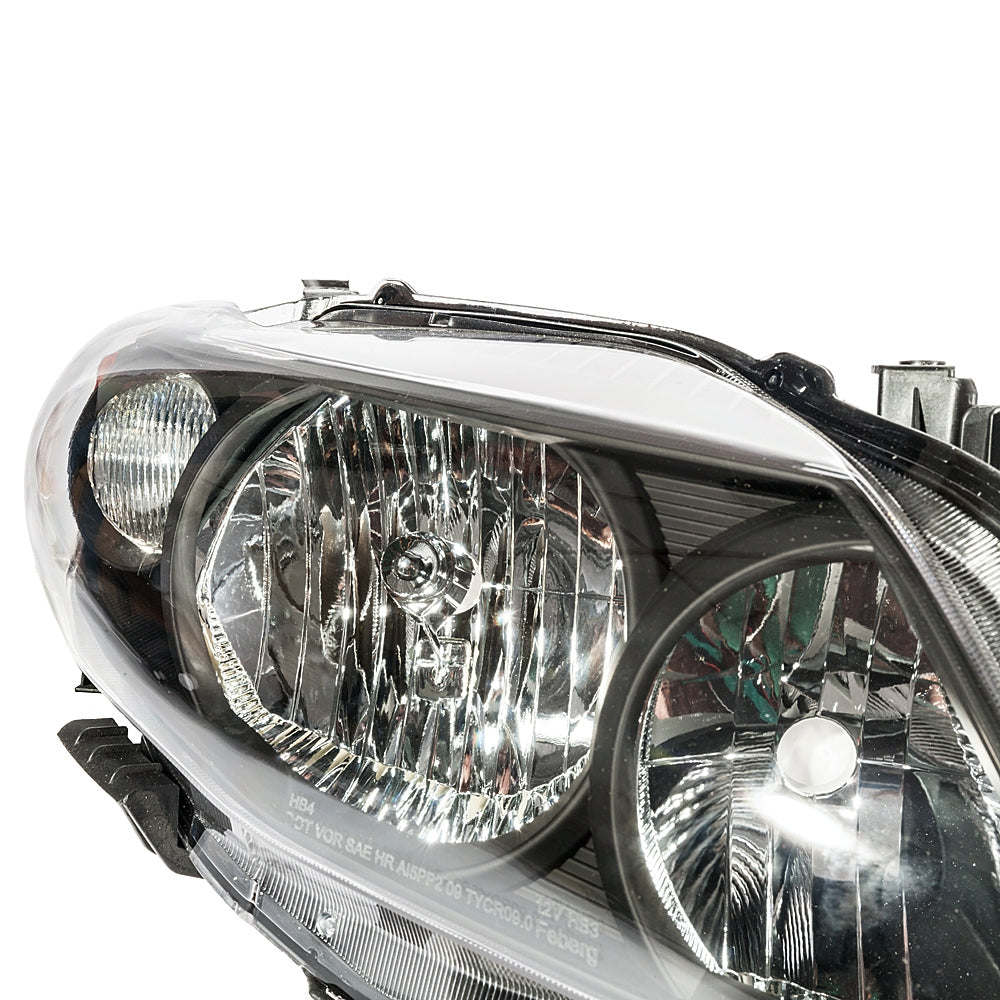 2pcs Front Left Right Car Headlights for Toyota Corolla 2009-2010 Black Housing & Clear Lens - Premium Automotive from Rapidvehicles - Just $127.99! Shop now at Rapidvehicles