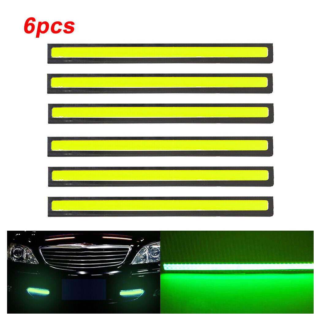 6Pcs 12V LED Strip DRL Daytime Running Light Fog COB Lamp Driving - Premium Automotive from Rapidvehicles - Just $25.99! Shop now at Rapidvehicles