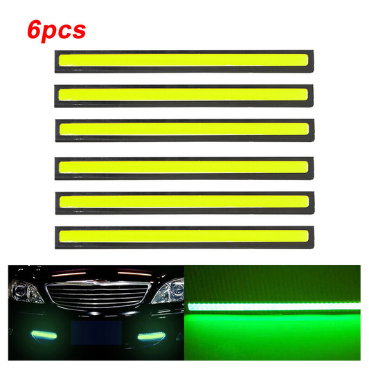 6Pcs 12V LED Strip DRL Daytime Running Light Fog COB Lamp Driving - Premium Automotive from Rapidvehicles - Just $25.99! Shop now at Rapidvehicles