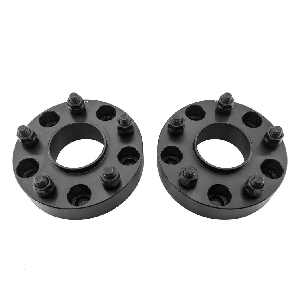 2pcs Professional Hub Centric Wheel Adapters for Dodge Ram 2002-2011 Black - Premium Automotive from Rapidvehicles - Just $79.99! Shop now at Rapidvehicles