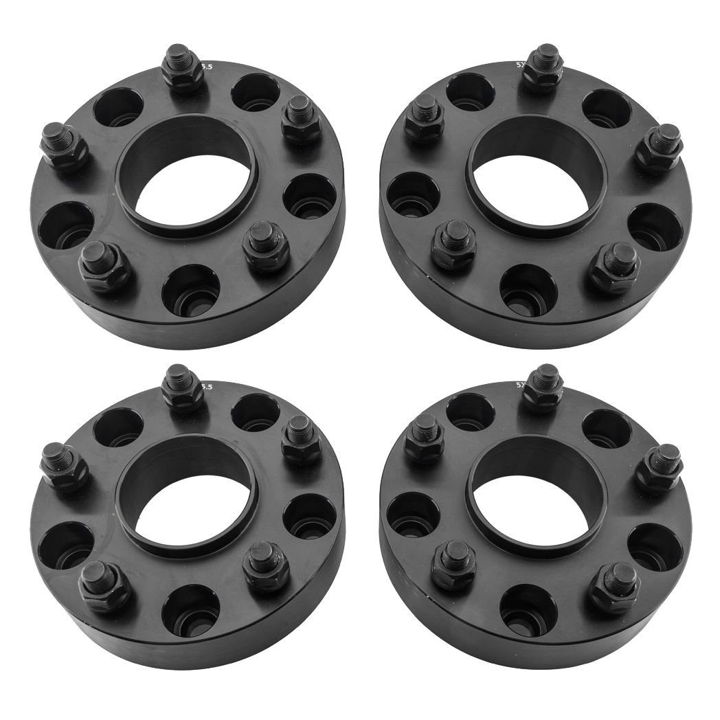 2pcs Professional Hub Centric Wheel Adapters for Dodge Ram 2002-2011 Black - Premium Automotive from Rapidvehicles - Just $79.99! Shop now at Rapidvehicles