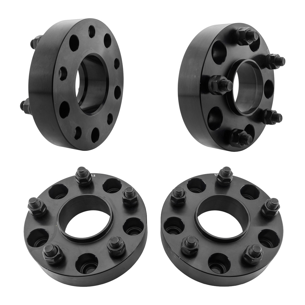 2pcs Professional Hub Centric Wheel Adapters for Dodge Ram 2002-2011 Black - Premium Automotive from Rapidvehicles - Just $79.99! Shop now at Rapidvehicles