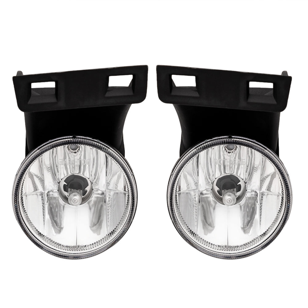 Clear Lens Bumper Fog Lights Lamps For 1994-2001 Dodge Ram CH2593120 CH2592120 - Premium Automotive from Rapidvehicles - Just $38.99! Shop now at Rapidvehicles