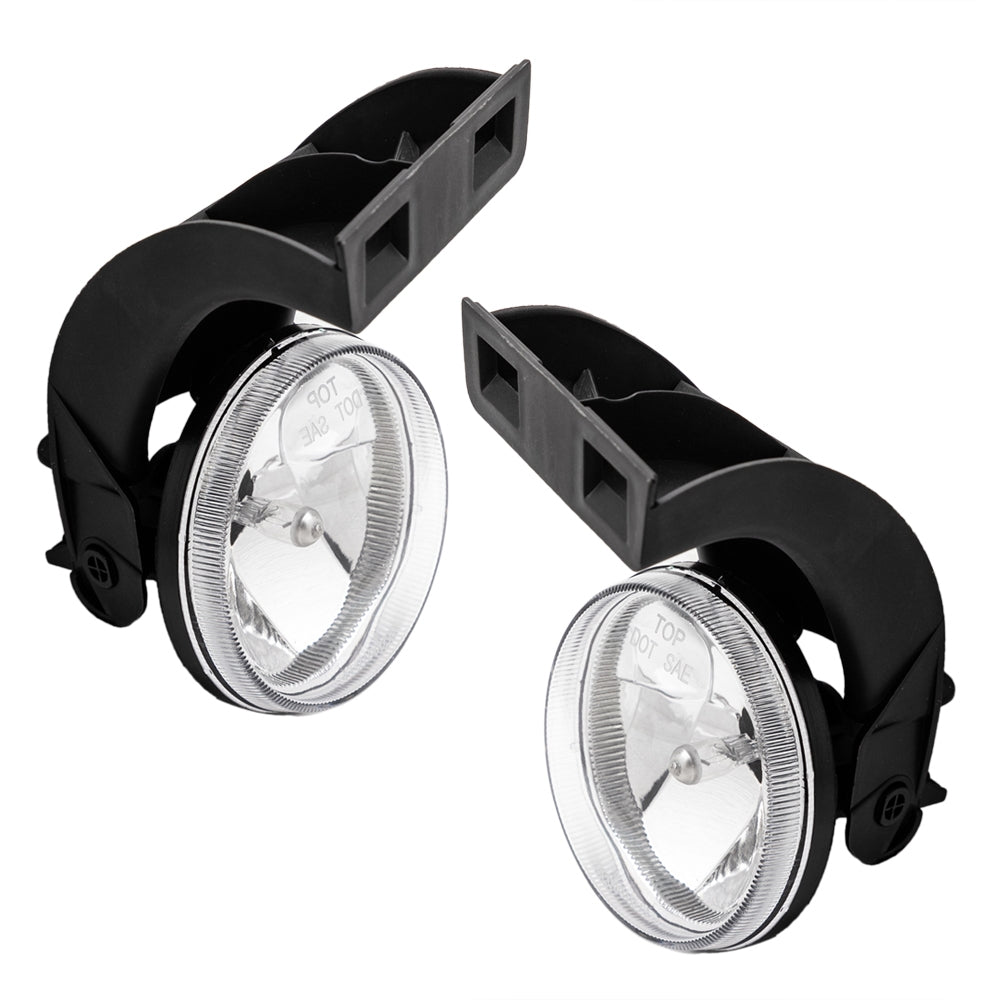 Clear Lens Bumper Fog Lights Lamps For 1994-2001 Dodge Ram CH2593120 CH2592120 - Premium Automotive from Rapidvehicles - Just $38.99! Shop now at Rapidvehicles