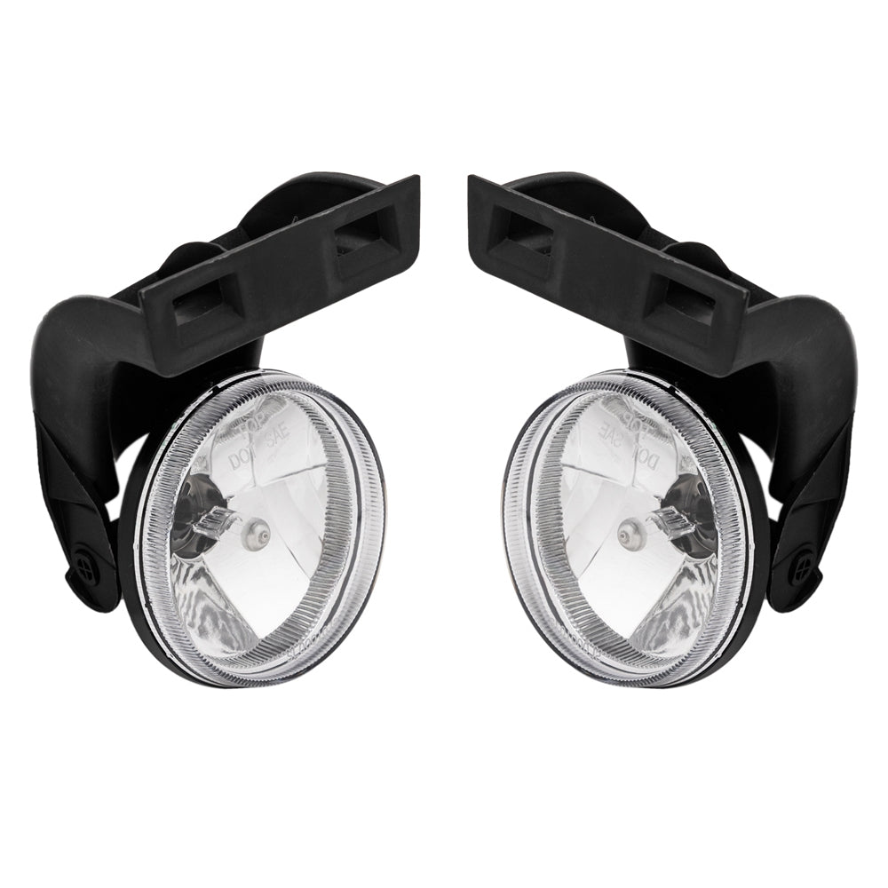 Clear Lens Bumper Fog Lights Lamps For 1994-2001 Dodge Ram CH2593120 CH2592120 - Premium Automotive from Rapidvehicles - Just $38.99! Shop now at Rapidvehicles