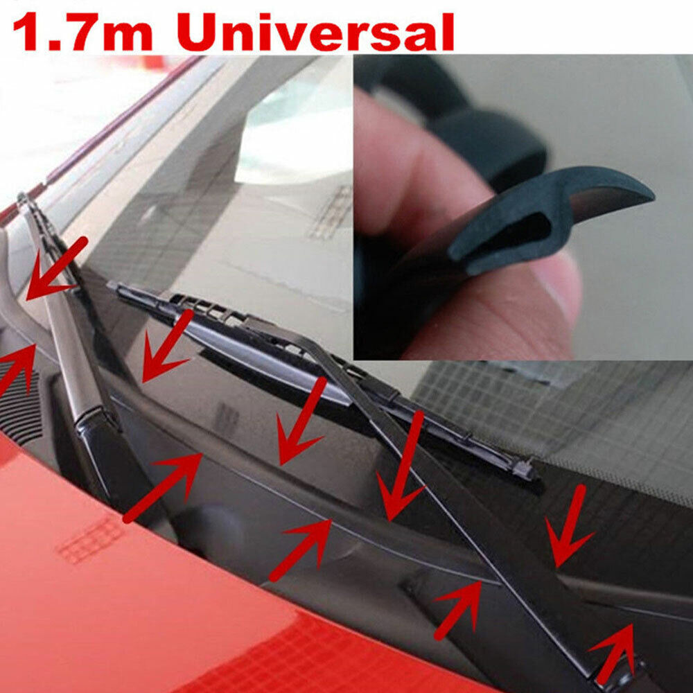 1.7M/5.5Ft Car Front Windshield Window Seal Strip Moulding Trim - Premium Automotive from Rapidvehicles - Just $29.99! Shop now at Rapidvehicles