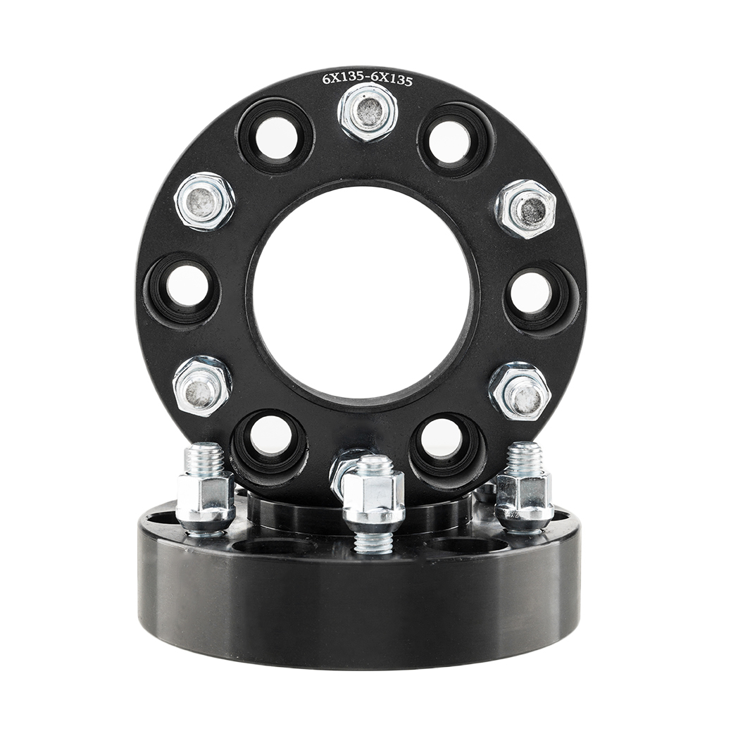 4Pcs 6X135 1.5" Thick Black Hub Centric Wheel Spacers fits Ford Expedition F-150 - Premium Automotive from Rapidvehicles - Just $121.99! Shop now at Rapidvehicles