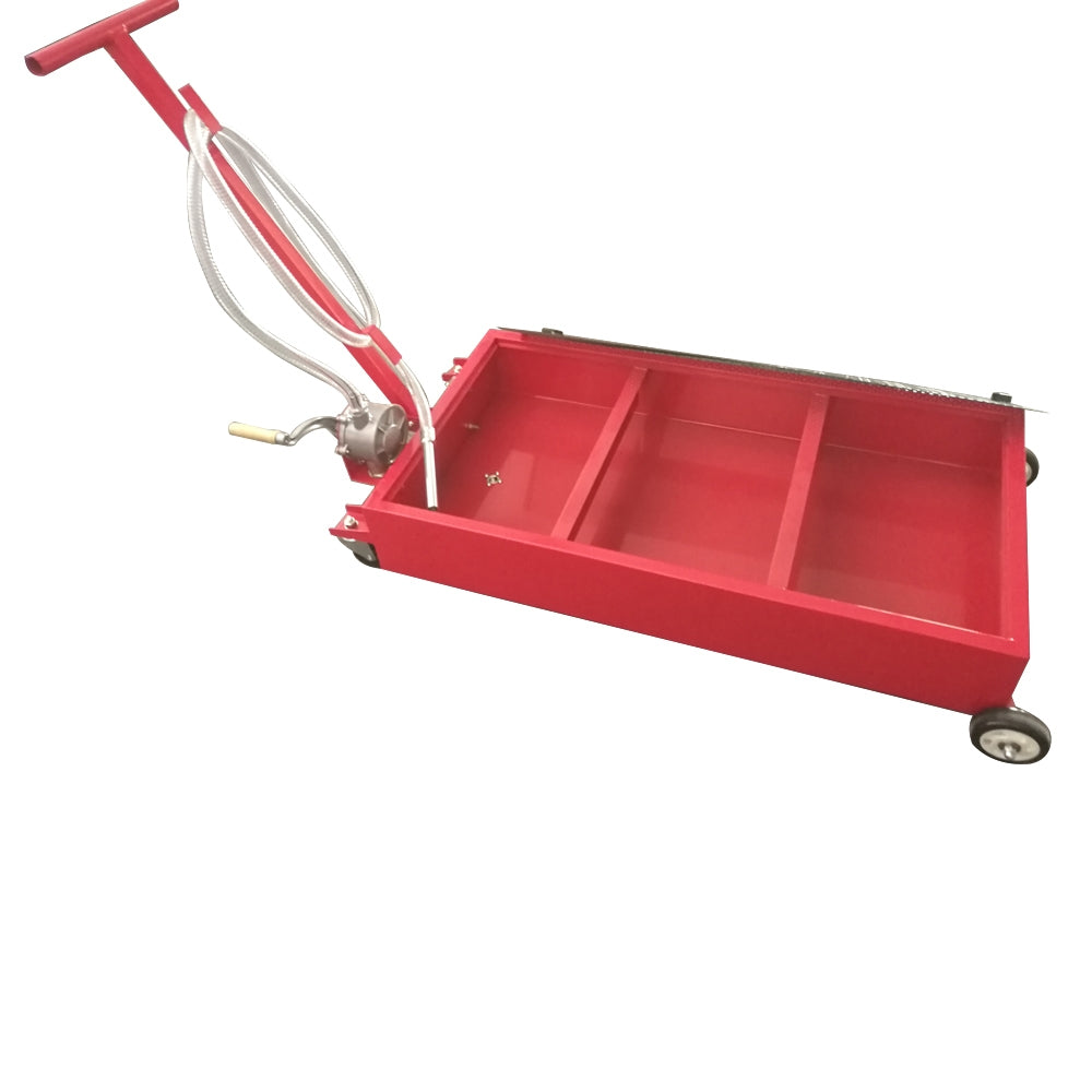 Portable Oil Drain Tank with Pump 20 Gallon for Truck Car - Premium Automotive from Rapidvehicles - Just $262.99! Shop now at Rapidvehicles