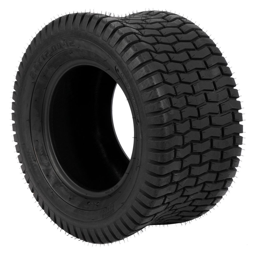 24 x12.00-12 6 Ply HEAVY DUTY Turf Master Lawn Mower Tires - Premium Automotive from Rapidvehicles - Just $248.99! Shop now at Rapidvehicles