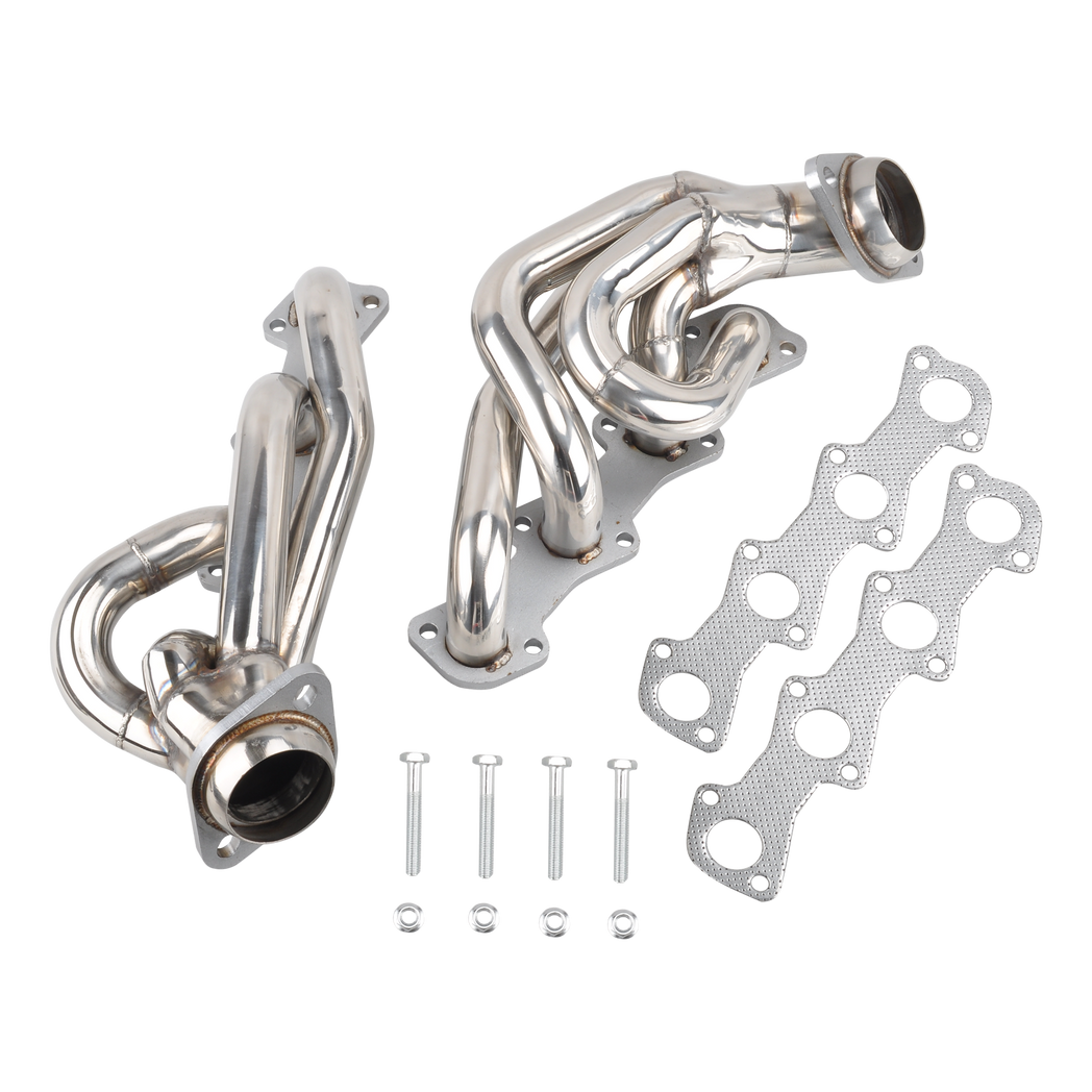 Exhaust Manifold Headers Ford 99-04 F250/F350/F450 SUPER DUTY V10  FORD 97-01 F150 F250 5.4L V8  97-03   MT001058 - Premium Automotive from Rapidvehicles - Just $168.99! Shop now at Rapidvehicles