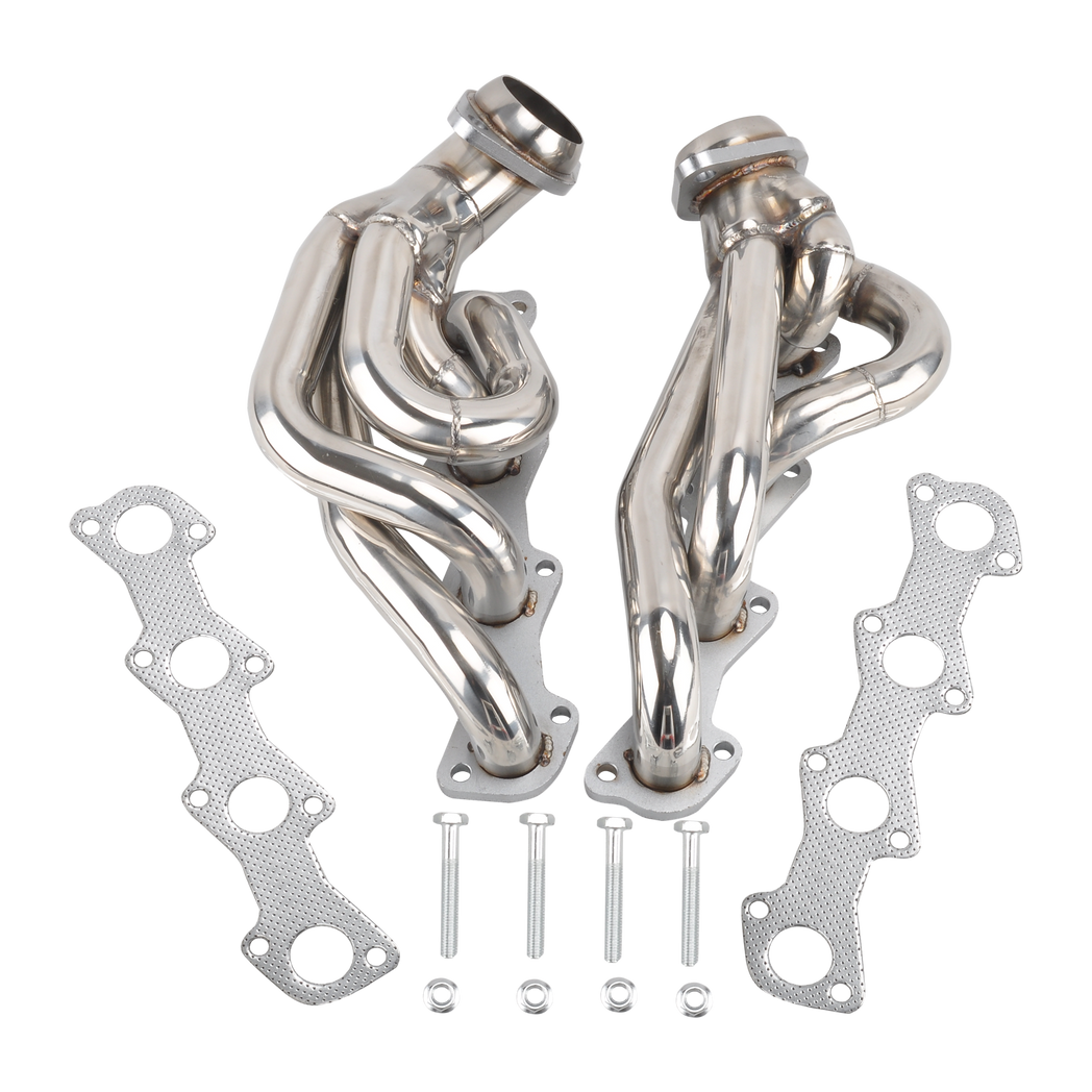 Exhaust Manifold Headers Ford 99-04 F250/F350/F450 SUPER DUTY V10  FORD 97-01 F150 F250 5.4L V8  97-03   MT001058 - Premium Automotive from Rapidvehicles - Just $168.99! Shop now at Rapidvehicles