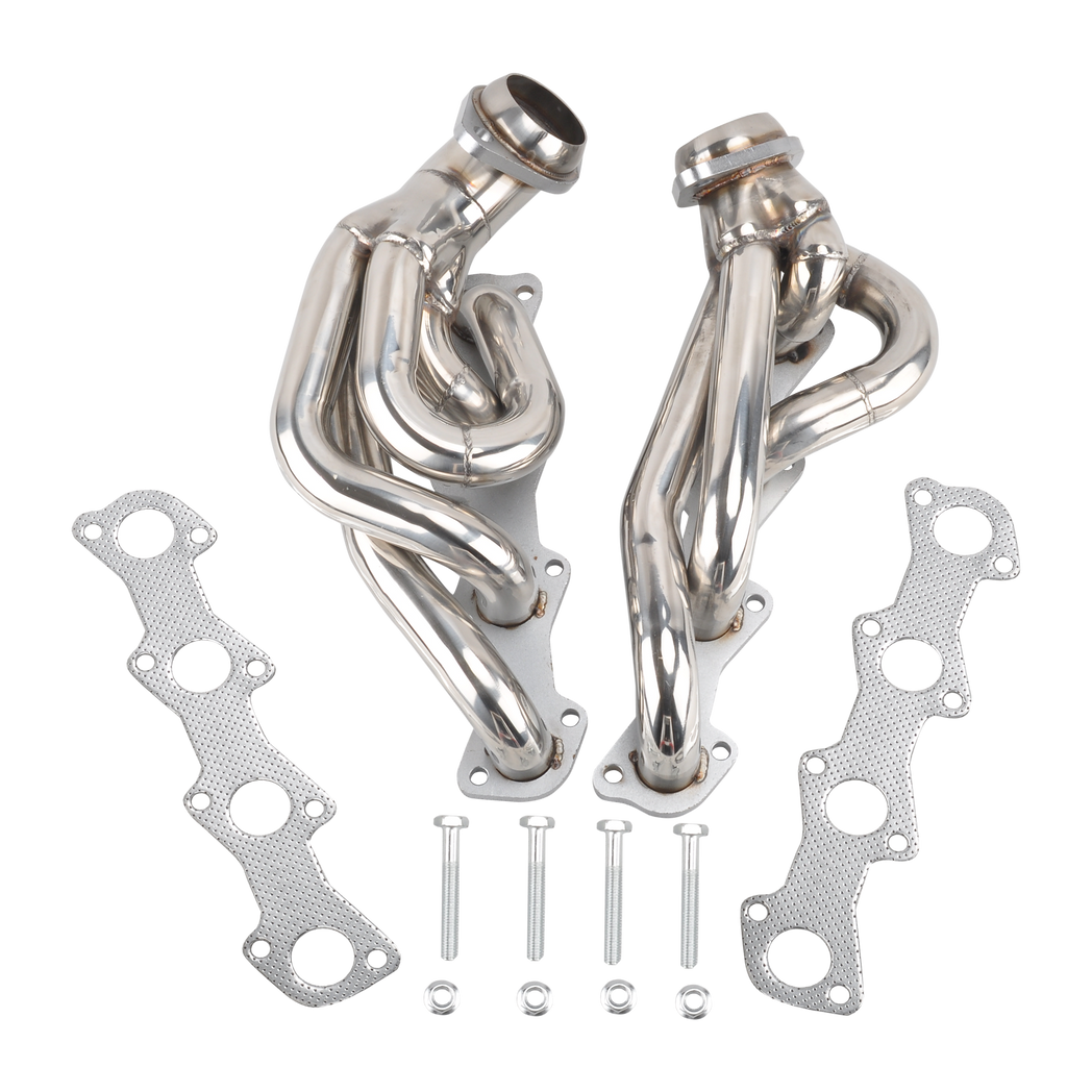 Exhaust Manifold Headers Ford 99-04 F250/F350/F450 SUPER DUTY V10  FORD 97-01 F150 F250 5.4L V8  97-03   MT001058 - Premium Automotive from Rapidvehicles - Just $168.99! Shop now at Rapidvehicles