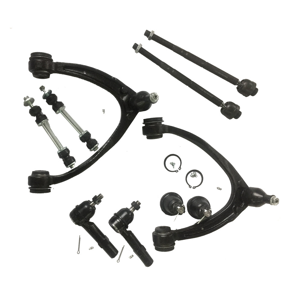 10pc Front Control Arm Ball Joint Sway Tie Rod End For 07-14 Cadillac GMC Chevy - Premium Automotive from Rapidvehicles - Just $127.99! Shop now at Rapidvehicles