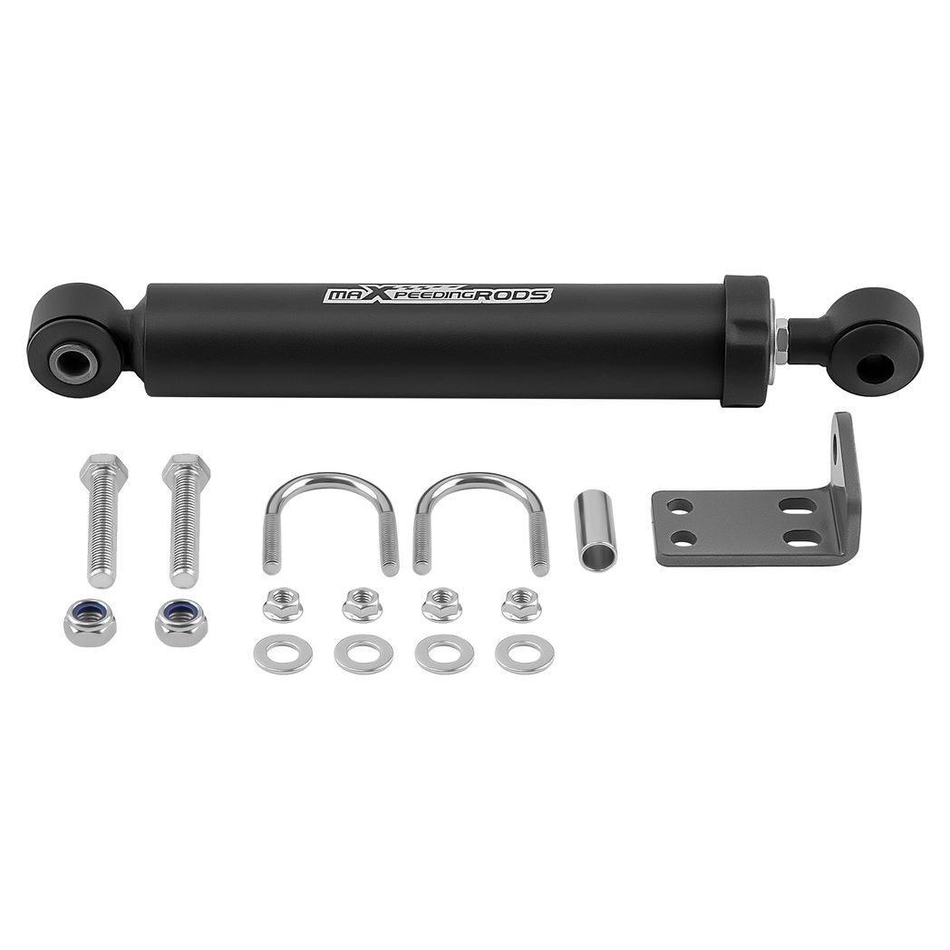 Steering Stabilizer W/ Mounting Brackets For Jeep Wrangler JK 2WD 4WD 2007-2018 - Premium Automotive from Rapidvehicles - Just $97.99! Shop now at Rapidvehicles