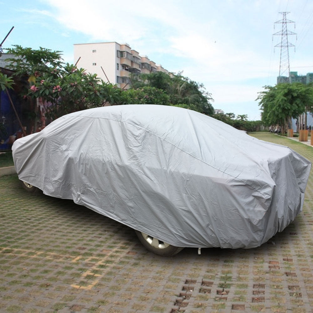 PEVA Cotton Protective Car Cover 5300 x 1900 x 1600mm Gray - Premium Automotive from Rapidvehicles - Just $82.99! Shop now at Rapidvehicles