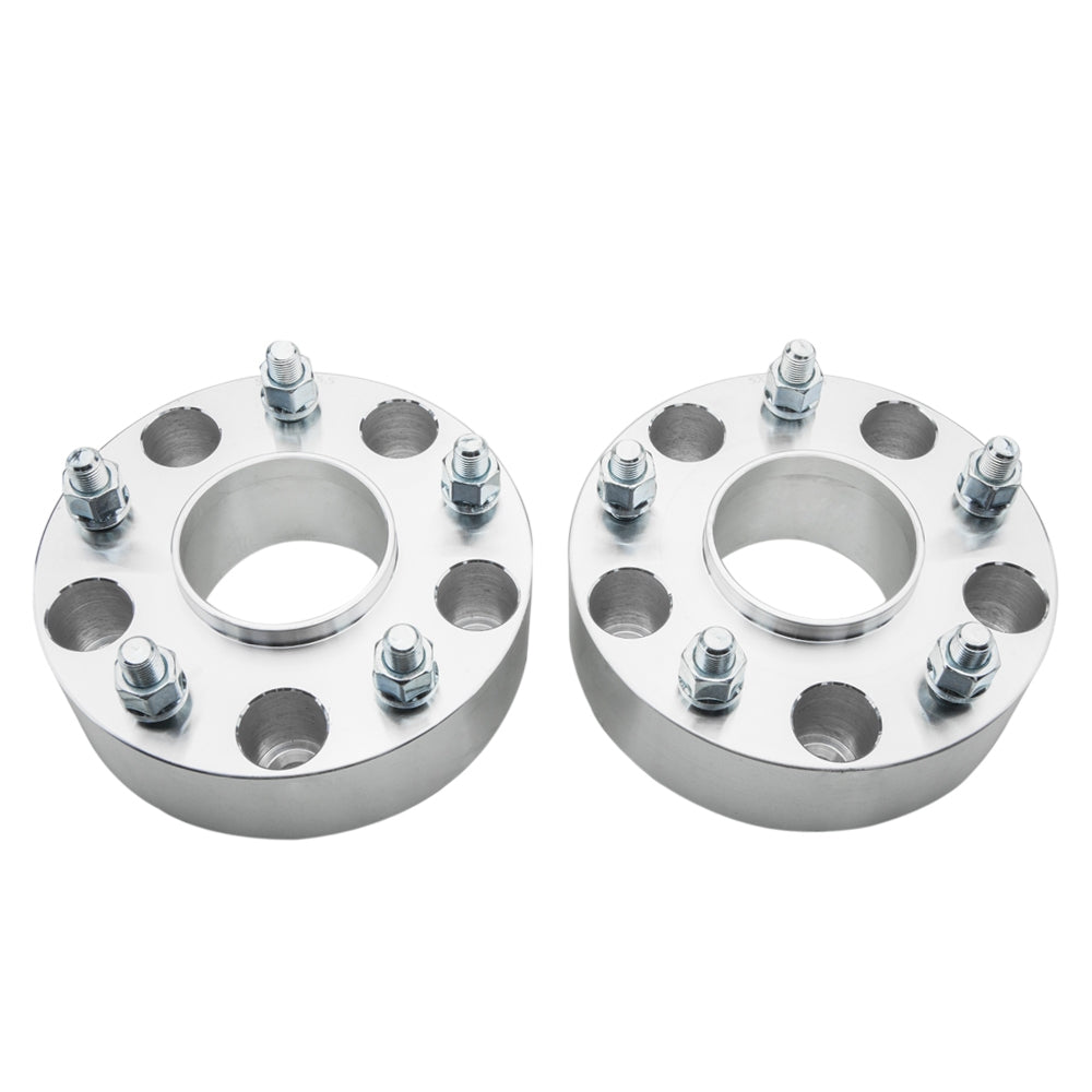 2pcs Professional Hub Centric Wheel Adapters for Dodge 1994-2003 Silver - Premium Automotive from Rapidvehicles - Just $101.99! Shop now at Rapidvehicles