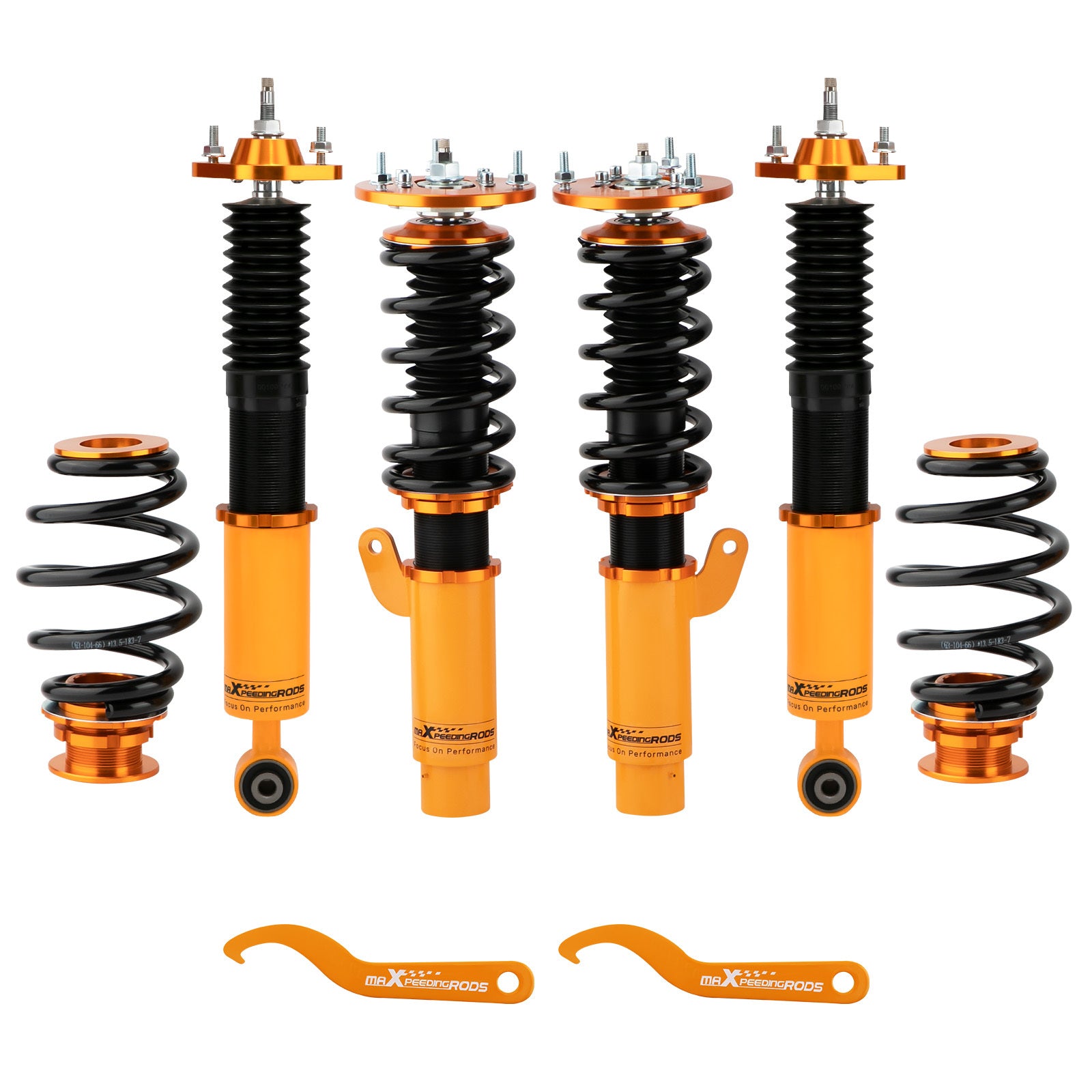 24 Levels Damper Coilover Kit for BMW E46 3 Series 330i 325i 328i 320ci 325ci 330ci 1999-2006 - Premium Automotive from Rapidvehicles - Just $559.99! Shop now at Rapidvehicles