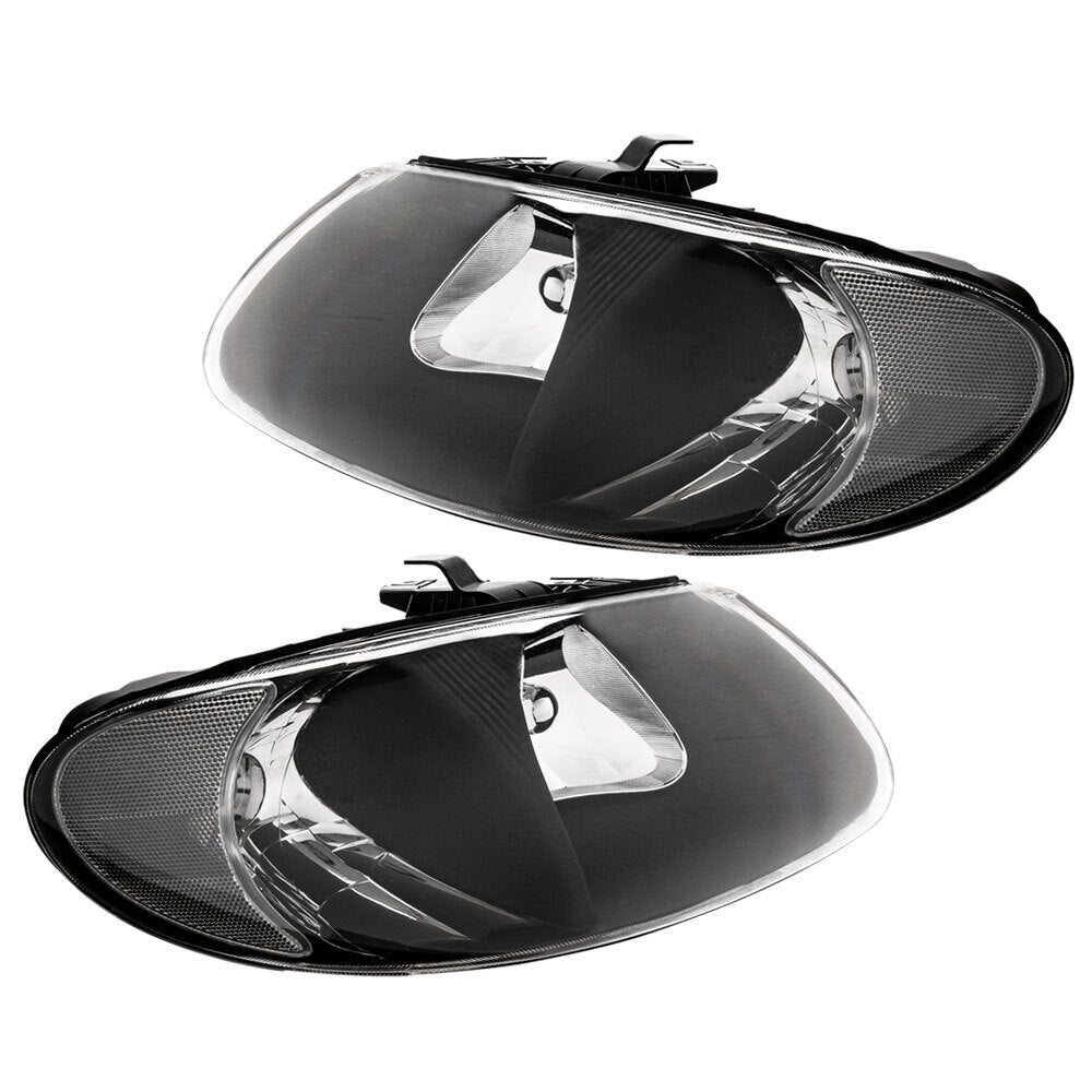 Fit 01-07 Dodge Grand Caravan Black Headlights New and in a good condition 2qty - Premium Automotive from Rapidvehicles - Just $193.99! Shop now at Rapidvehicles