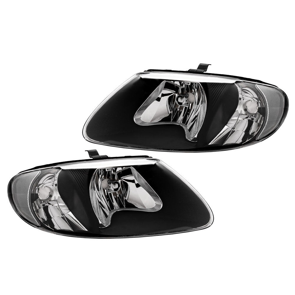 Fit 01-07 Dodge Grand Caravan Black Headlights New and in a good condition 2qty - Premium Automotive from Rapidvehicles - Just $193.99! Shop now at Rapidvehicles