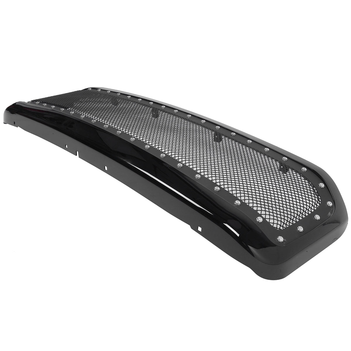 ABS Plastic Car Front Bumper Grille for 1999-2004 F250 F35 ABS Plastic Stainless Steel Coating QH-FD-023 Black - Premium Automotive from Rapidvehicles - Just $156.99! Shop now at Rapidvehicles