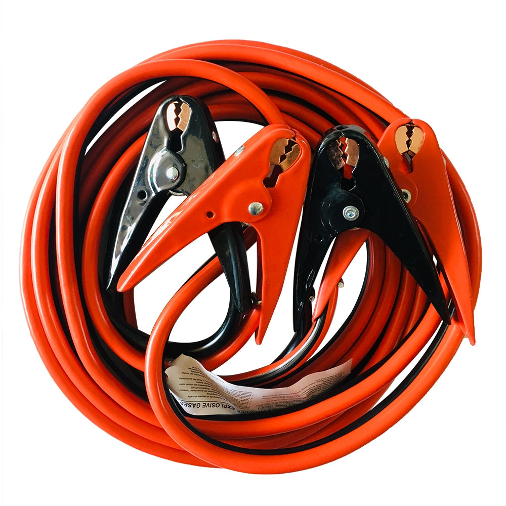 25 FT 4 Gauge Battery Jumper Heavy Duty Power Booster Cable Emergency Car Truck 500 AMP - Premium Automotive from Rapidvehicles - Just $38.99! Shop now at Rapidvehicles