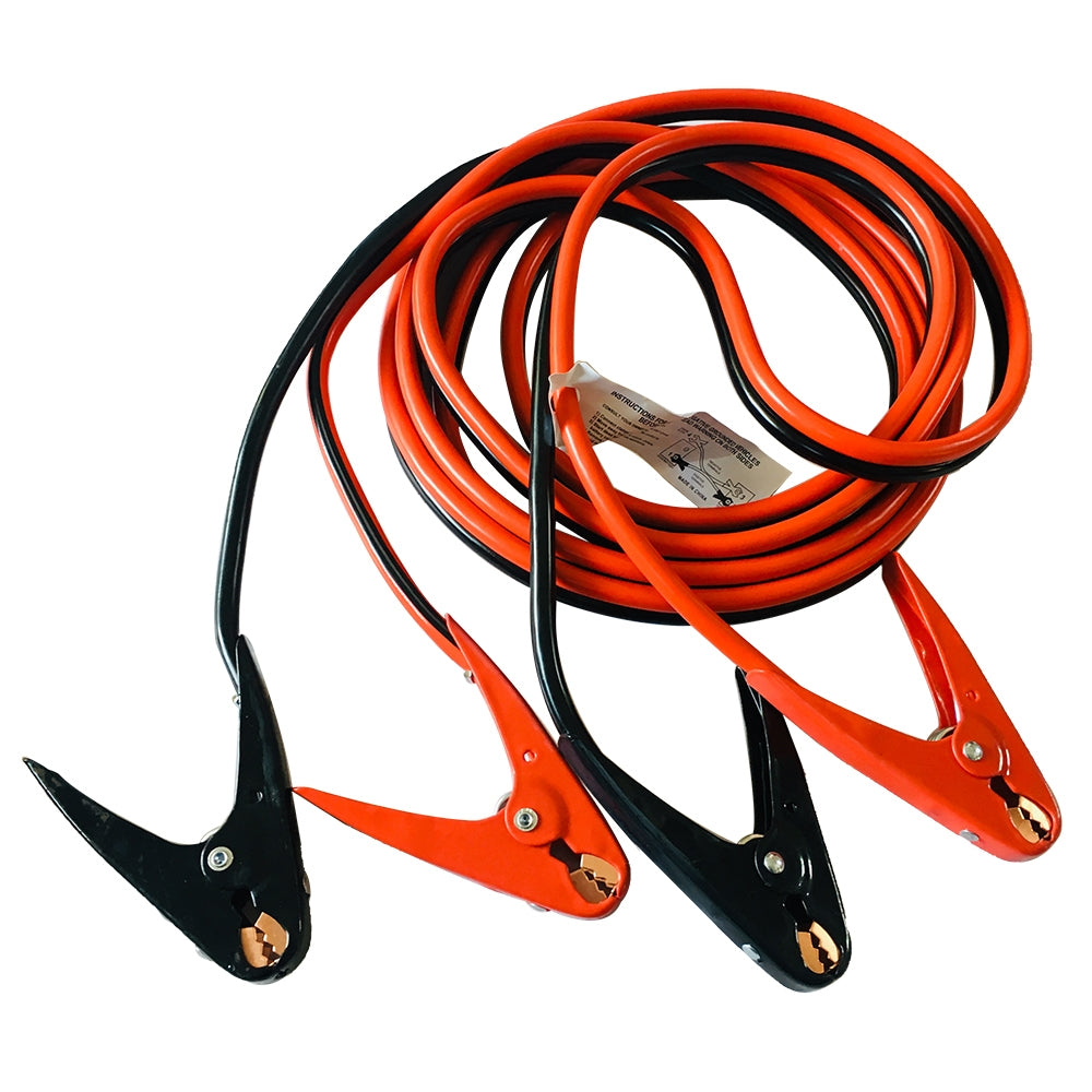 25 FT 4 Gauge Battery Jumper Heavy Duty Power Booster Cable Emergency Car Truck 500 AMP - Premium Automotive from Rapidvehicles - Just $38.99! Shop now at Rapidvehicles