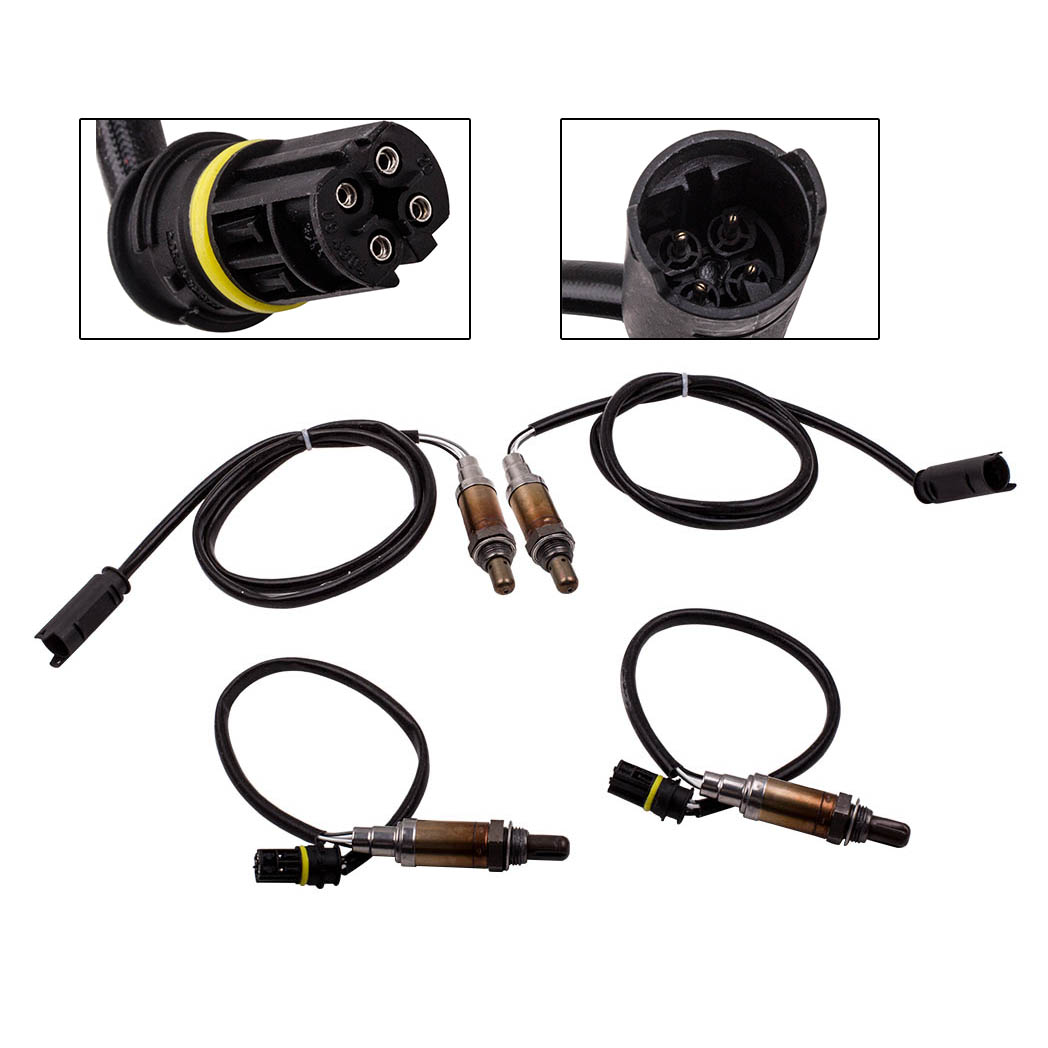 4 PCS O2 Lambda Oxygen Sensor for BMW X3 X5 Z3 Z4 01-06 Upstream & Downstream - Premium Automotive from Rapidvehicles - Just $103.99! Shop now at Rapidvehicles