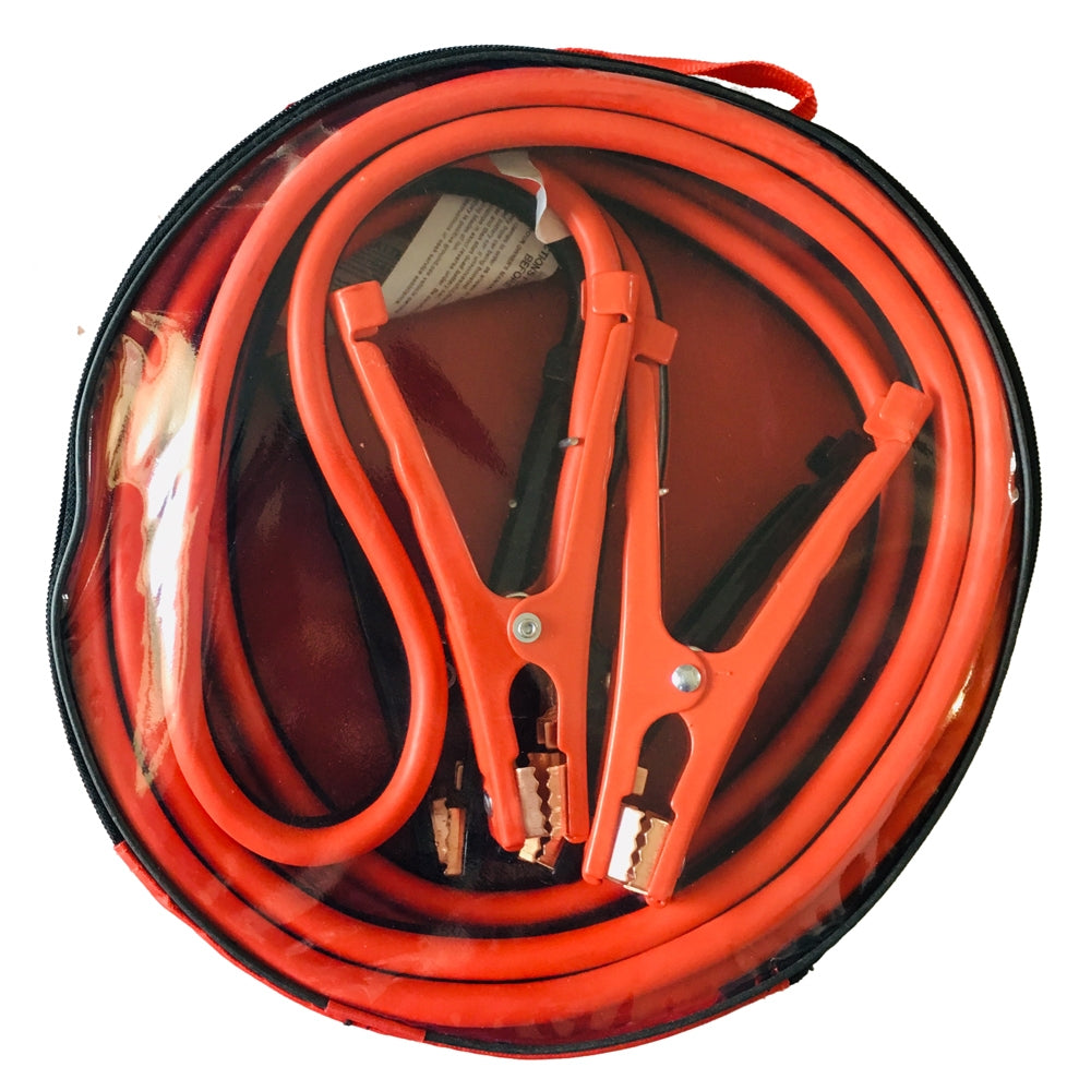 20 FT 2 Gauge Battery Jumper Heavy Duty Power Booster Cable Emergency Car Truck 600 AMP - Premium Automotive from Rapidvehicles - Just $40.99! Shop now at Rapidvehicles