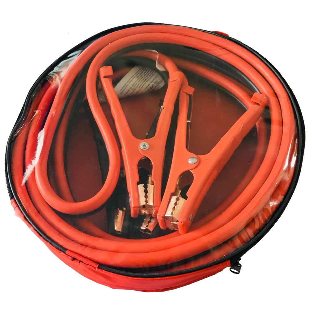 20 FT 2 Gauge Battery Jumper Heavy Duty Power Booster Cable Emergency Car Truck 600 AMP - Premium Automotive from Rapidvehicles - Just $40.99! Shop now at Rapidvehicles