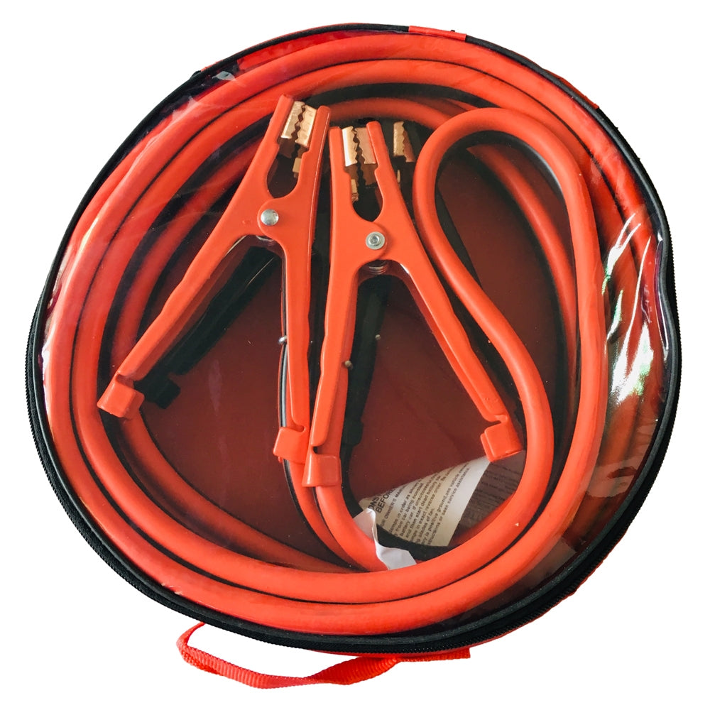 20 FT 2 Gauge Battery Jumper Heavy Duty Power Booster Cable Emergency Car Truck 600 AMP - Premium Automotive from Rapidvehicles - Just $40.99! Shop now at Rapidvehicles