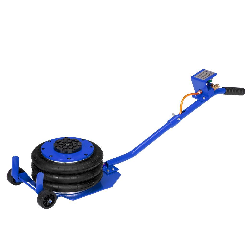 3T Round Handle  AirBag Jack Blue - Premium Automotive from Rapidvehicles - Just $133.99! Shop now at Rapidvehicles