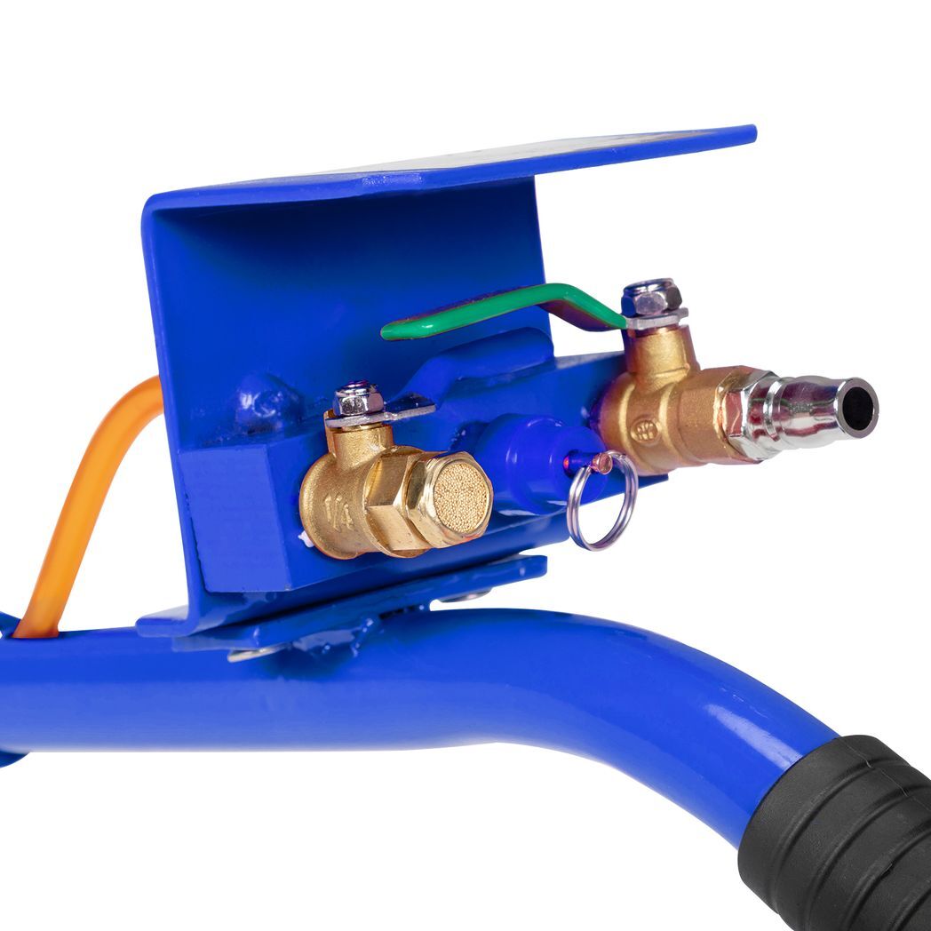 3T Round Handle  AirBag Jack Blue - Premium Automotive from Rapidvehicles - Just $133.99! Shop now at Rapidvehicles