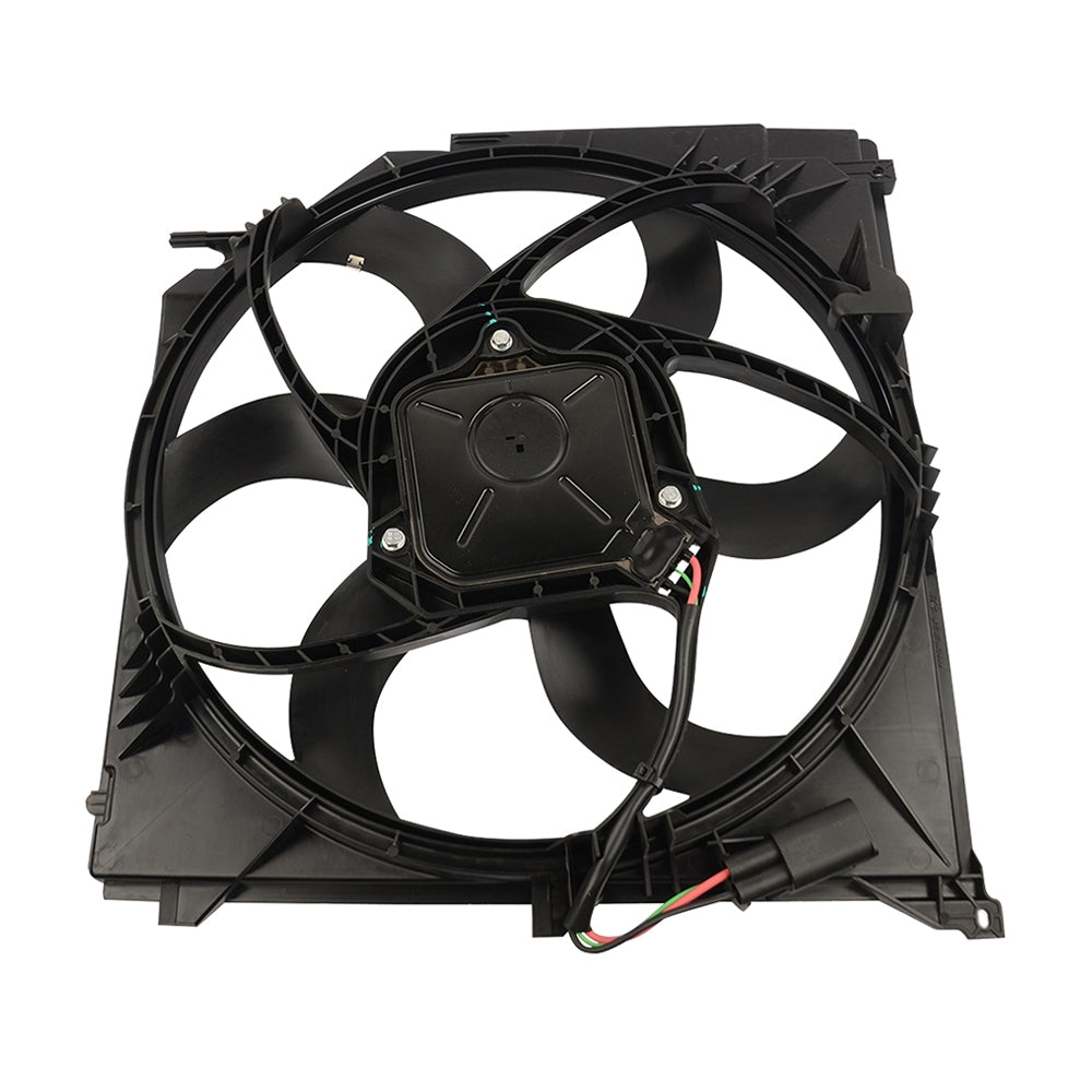 Radiator Cooling Fan Assembly 400 Watt For BMW E83 X3 2.5 3.0L 04-10 17113452509 - Premium Automotive from Rapidvehicles - Just $450.99! Shop now at Rapidvehicles