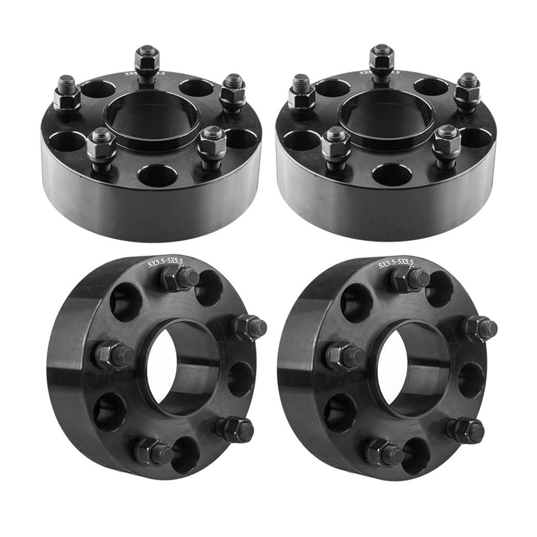 4pcs Professional Hub Centric Wheel Adapters for Dodge Ram 1500 2012-2016 Black - Premium Automotive from Rapidvehicles - Just $124.99! Shop now at Rapidvehicles